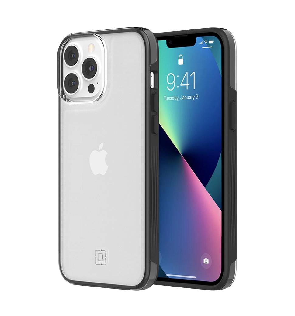 Чохол Incipio Organicore Clear for  iPhone 13 Pro Max - Charcoal/Clear (IPH-1934-CHL)