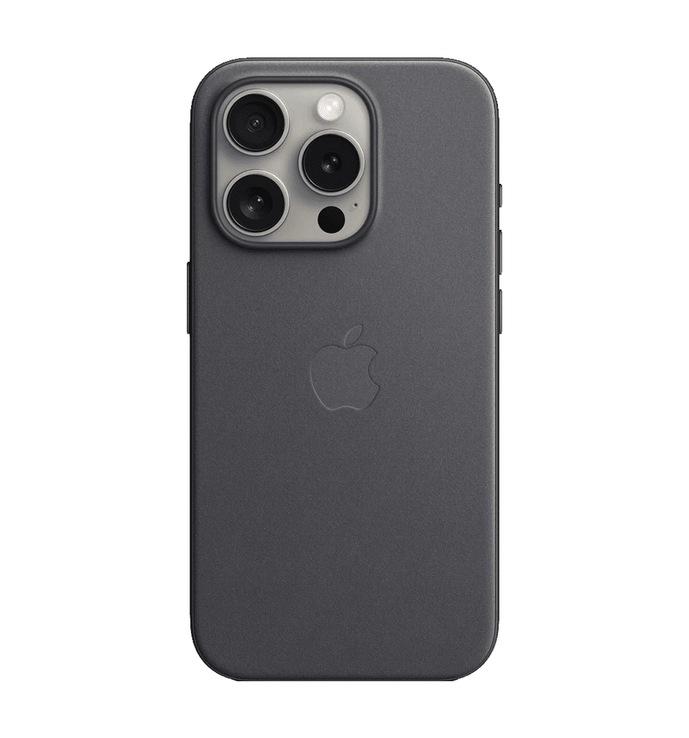 Чохол iPhone 15 Pro Max FineWoven Case with MagSafe - Black (MT4V3)