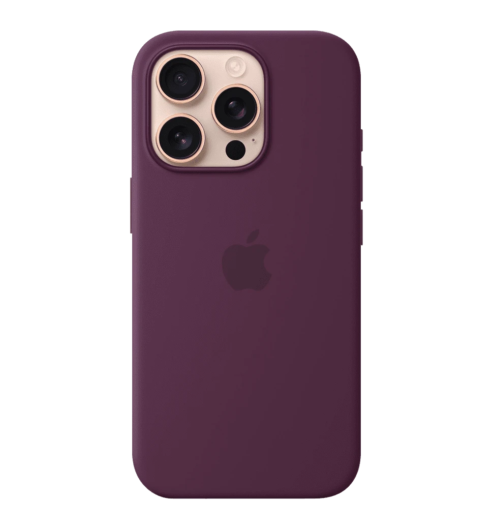Чохол iPhone 16 Pro Max Silicone Case with MagSafe - Plum (MYYW3)