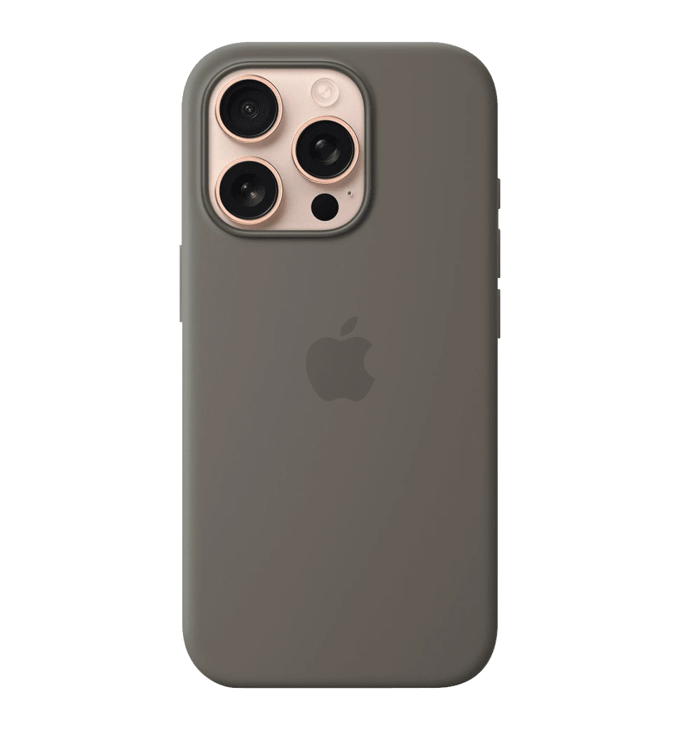 Чохол iPhone 16 Pro Silicone Case with MagSafe - Stone Gray (MYYL3)
