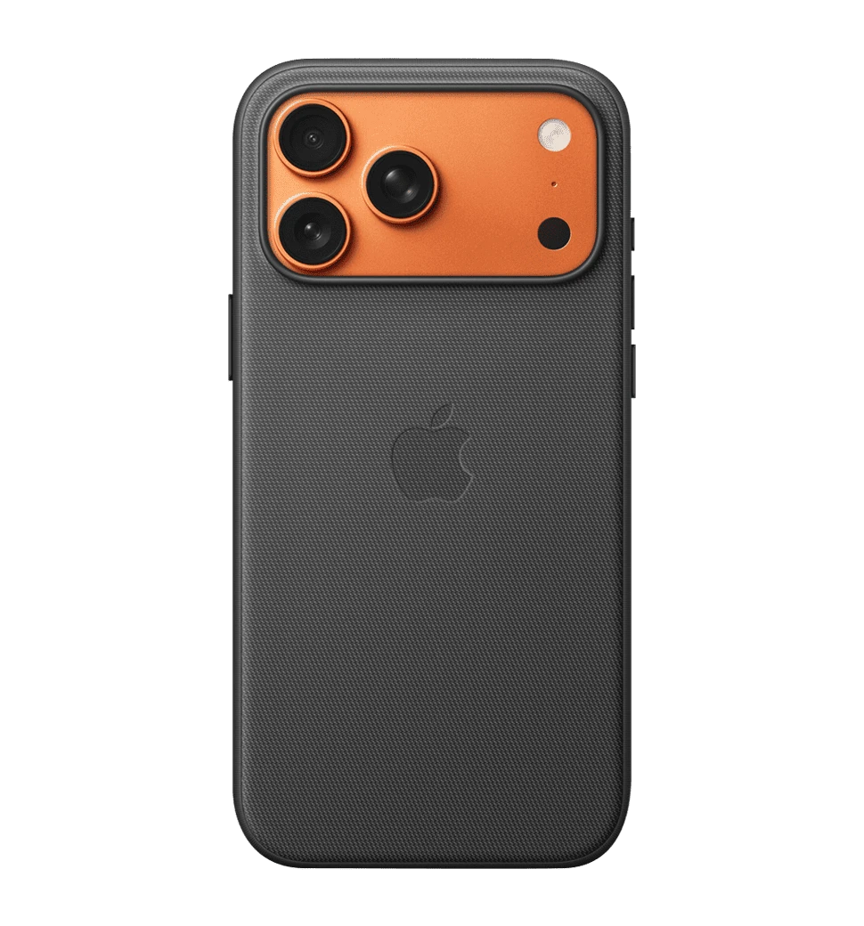 Чохол iPhone 17 Pro TechWoven Case with MagSafe - Black (MGF34ZM)