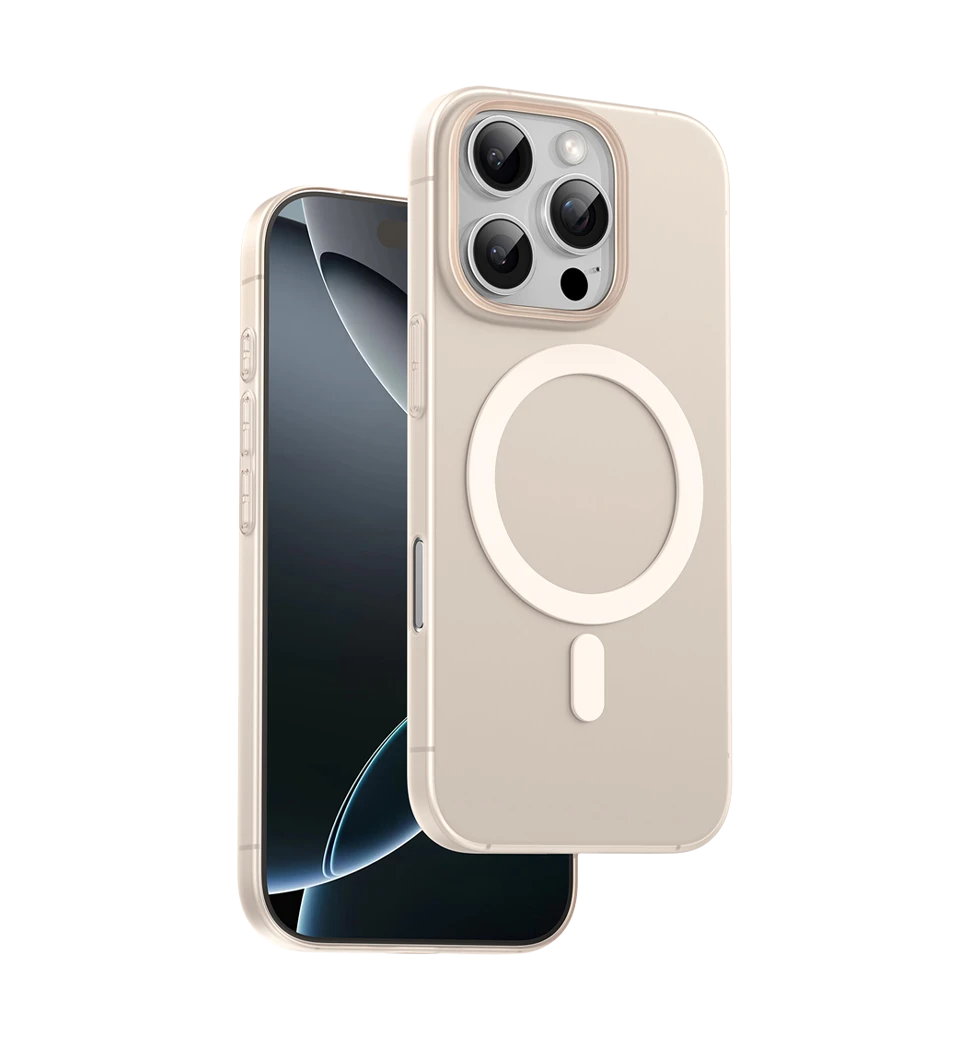 Чохол Keephone AirSkin Case for 16 Pro Desert Titanium (KPASP16PDT)