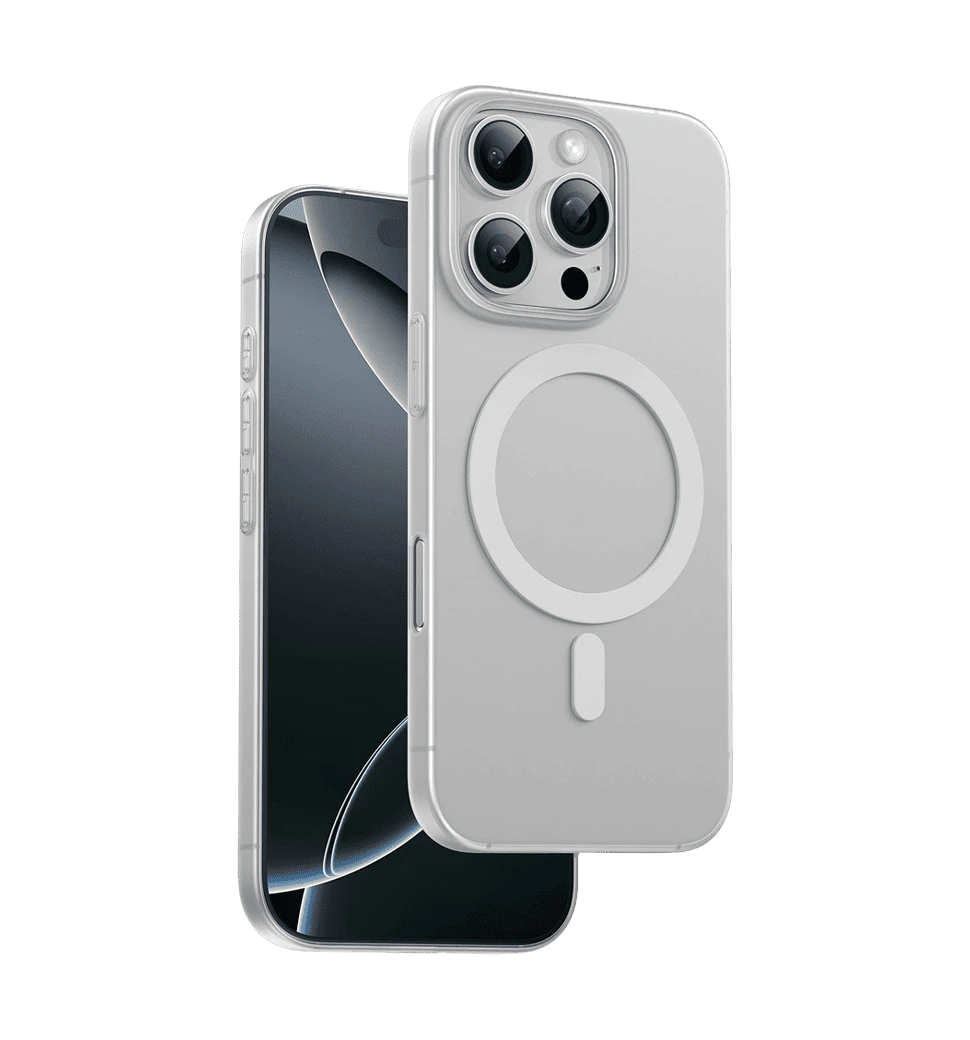 Чохол Keephone AirSkin Case for 16 Pro Max Natural Titanium (KPASP16PMTGY)