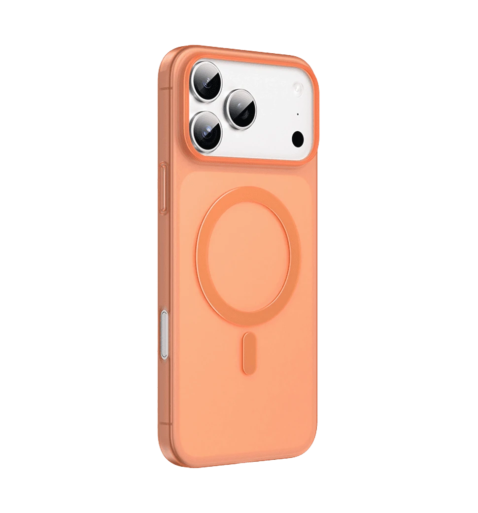 Чохол Keephone AIRSKIN PRO MagSafe Case for 17 Pro Max Orange Titanium (KPASP17PMOR)