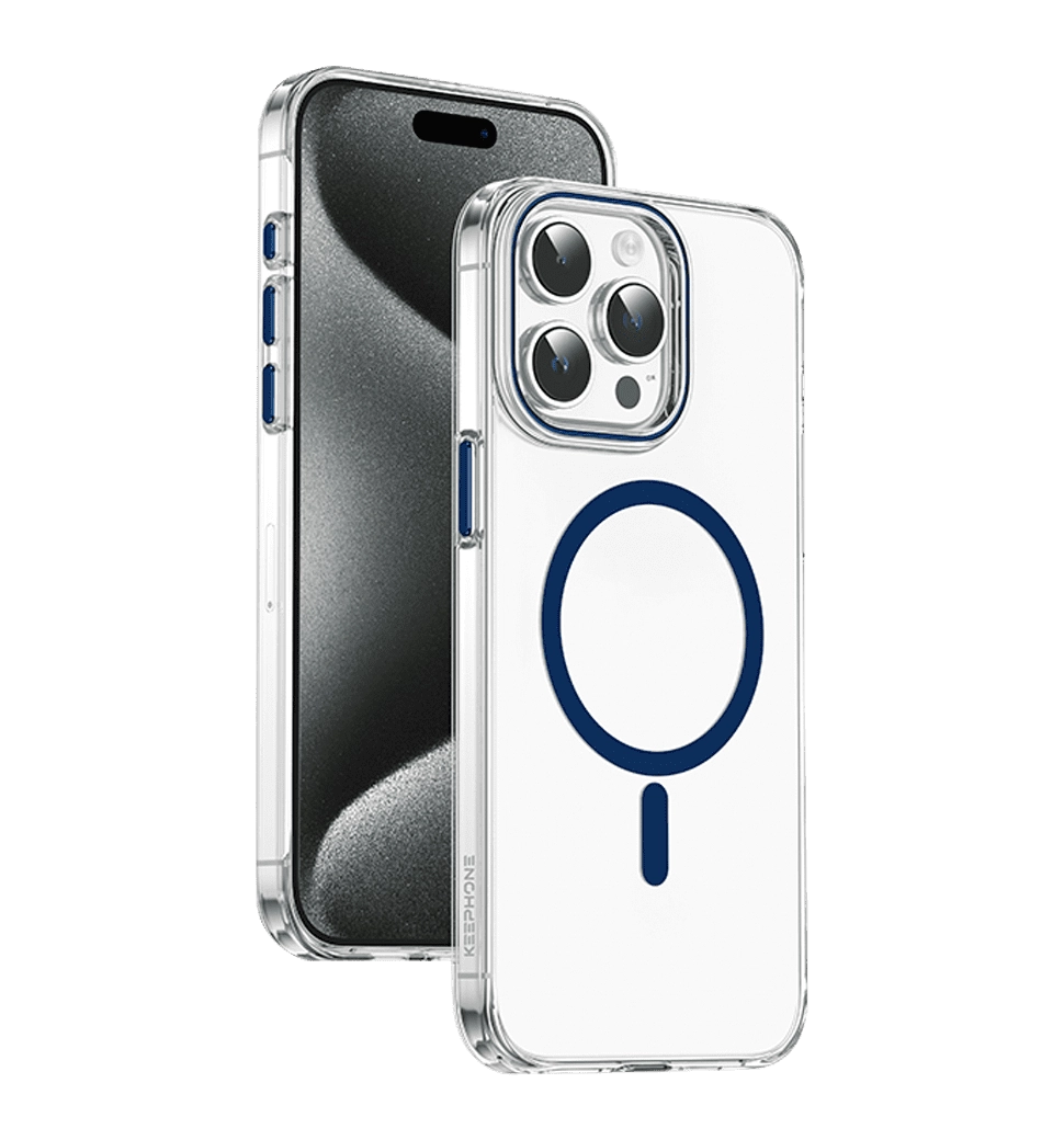 Чохол Keephone Aurora MagSafe Case for 15 Blue (KPAURO15BL)