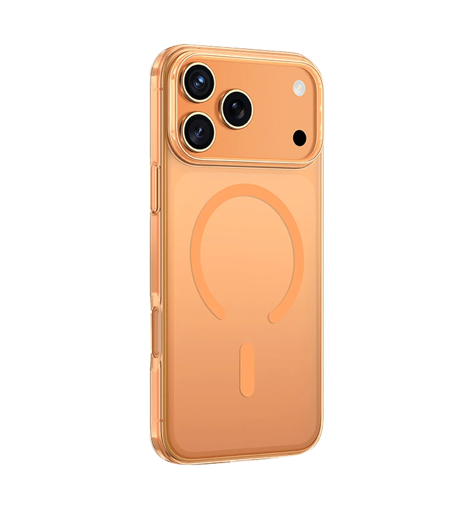 Чохол Keephone HYBRID PRO  MagSafe Case for 17 Pro Max Orange (KPHBP17PMOR)