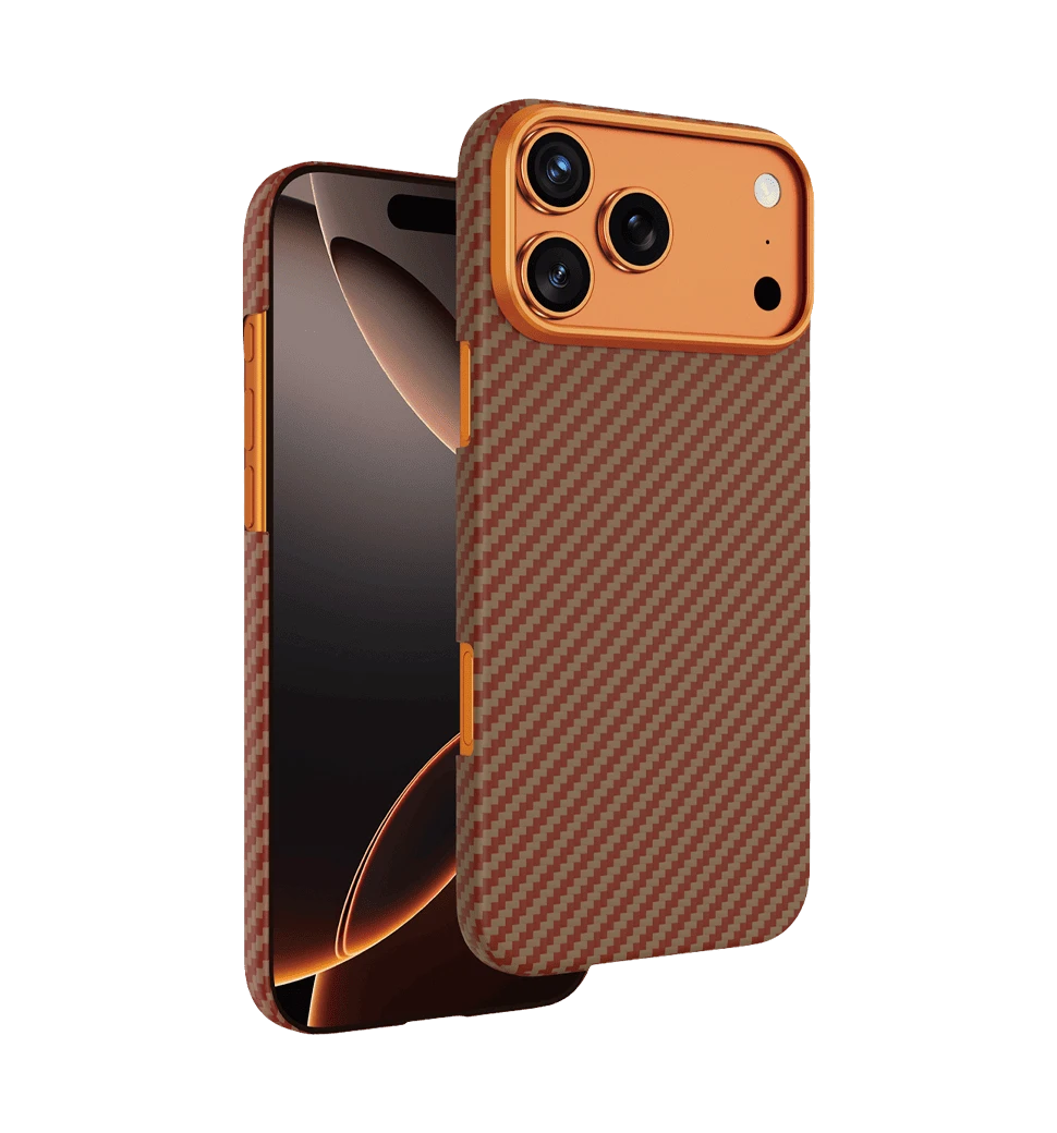 Чохол Keephone Kevilar DIAGO MagSafe Case for 17 Pro Max Cosmic Orange (KPKVLM17PMOR)