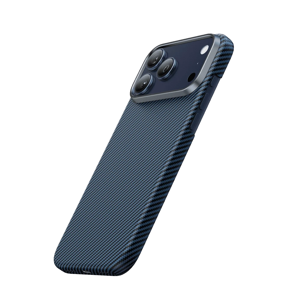 Чохол Keephone KEVLAR NORRA MagSafe Case for 17 Pro Max Indigo (KPKVNA17PMBL)