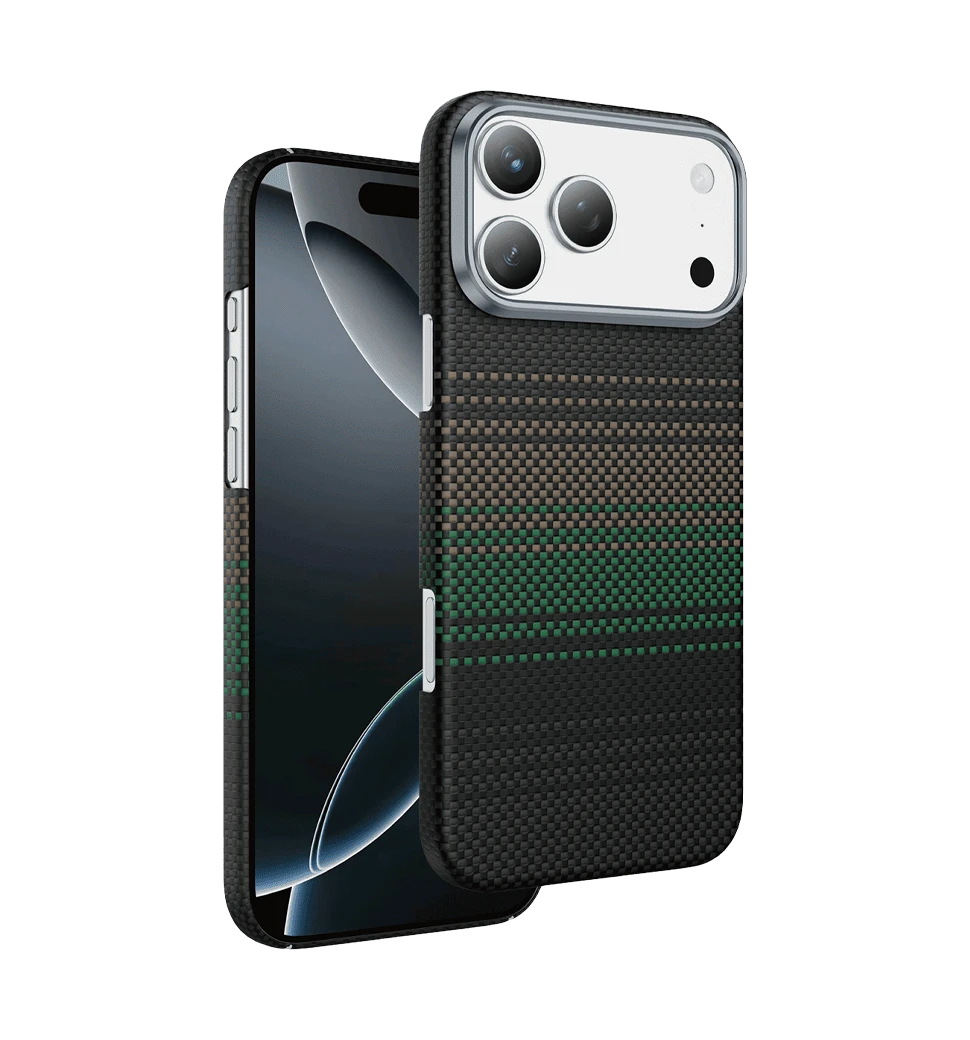 Чохол Keephone KEVLAR SEANOVA MagSafe Case for 17 Pro Max Aurora (KPKVSE17PMAU)