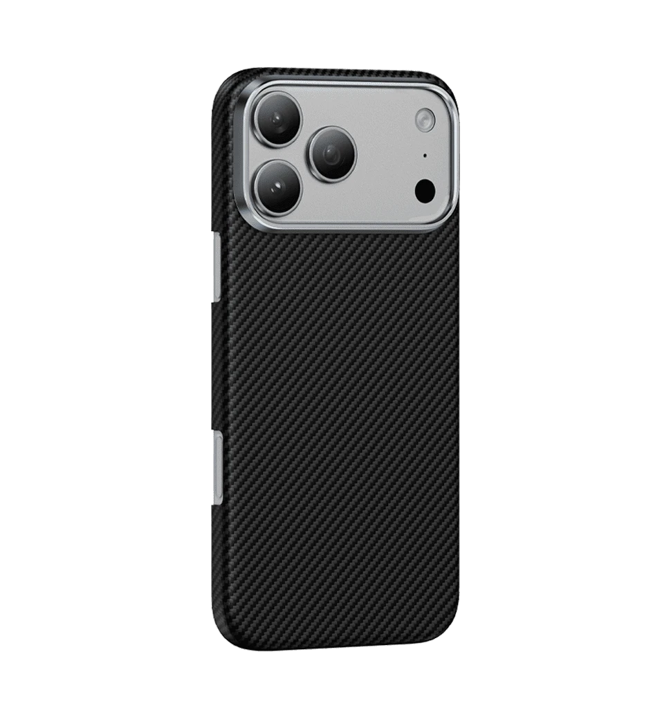 Чохол Keephone KEVLAR SWEDEN MagSafe Case for 17 Pro Max Black (KPKVSN17PMBK)