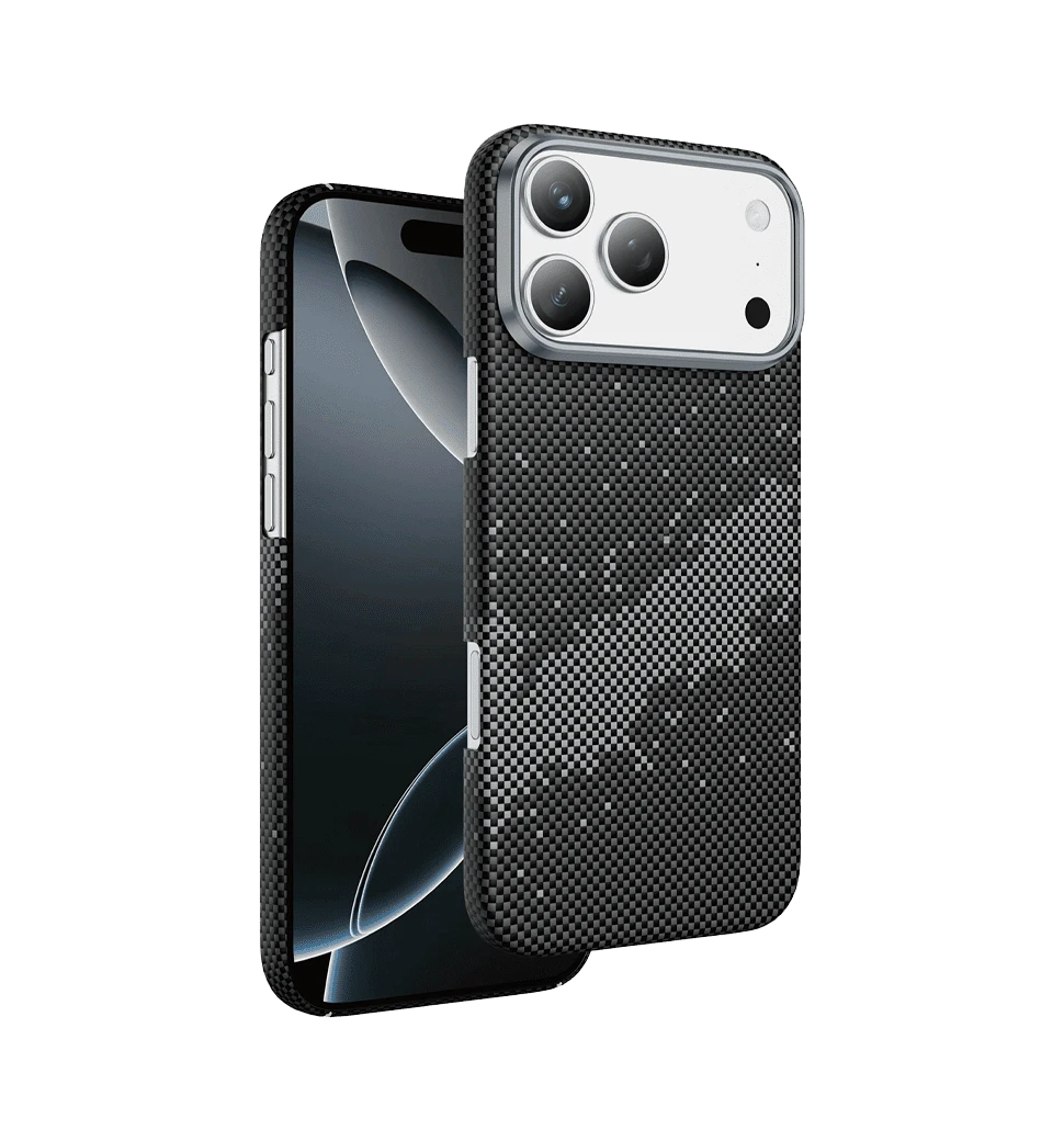 Чохол Keephone KEVLAR SWEDEN MagSafe Case for 17 Pro Max Blue (KPKVSE17PMSL)