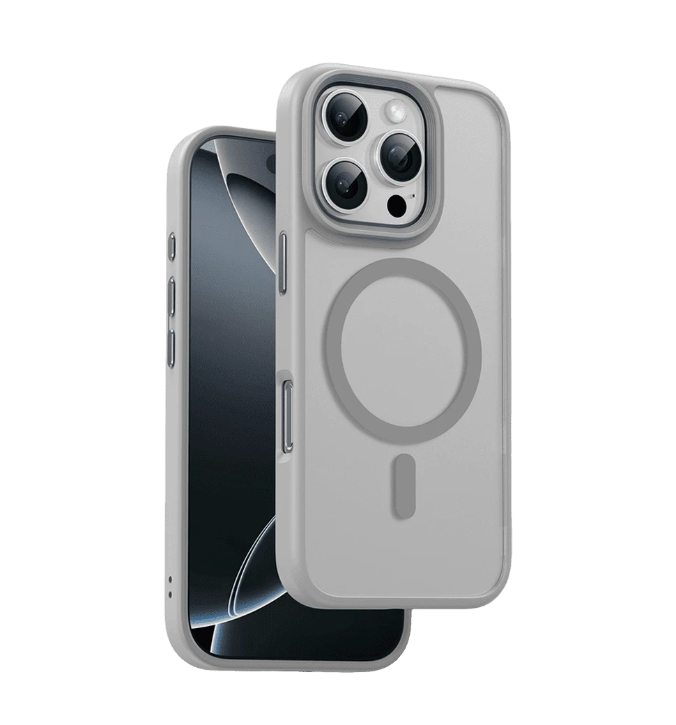 Чехол Keephone Mago Pro Case for 16 Pro Natural Titanium (KPMAGP16PTGY)