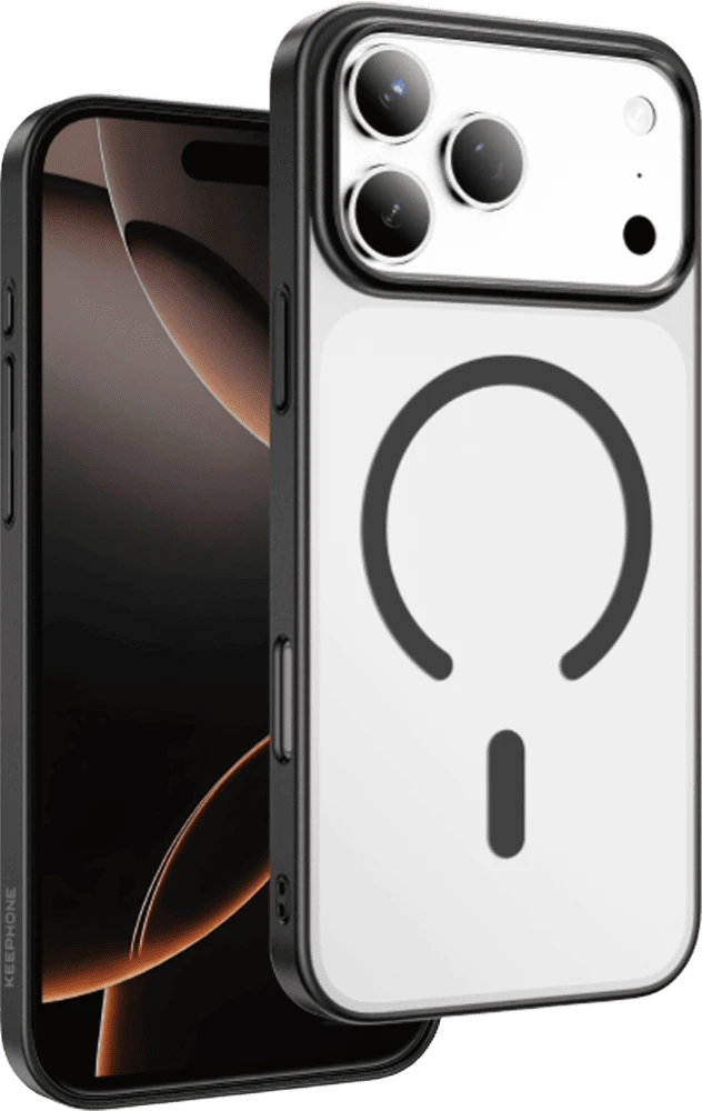 Чохол Keephone SKINGRIP MagSafe Case for 17 Black Titanium (KPSKG17BK)