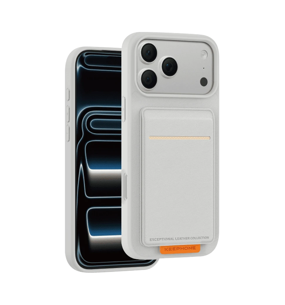 Чохол Keephone SUEDEA MagSafe Case for 17 Pro Light Grey (KPSUDA17PGY)