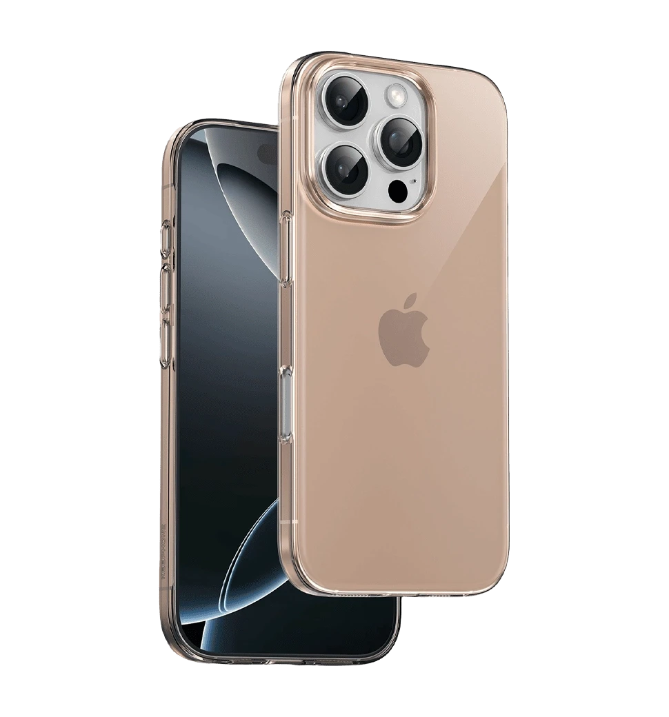 Чехол Keephone X-Crystal Case for 16 Pro Max Desert Titanium (KPX-CS16PMDT