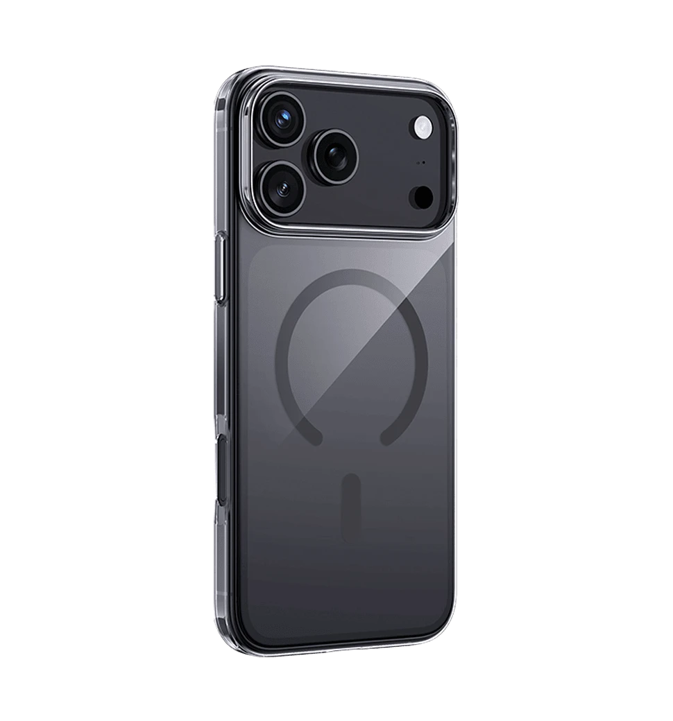 Чохол Keephone X-CRYSTAL MAGSNAPE MagSafe Case for 17 Pro Max Black (KPX-CY17PMBK)