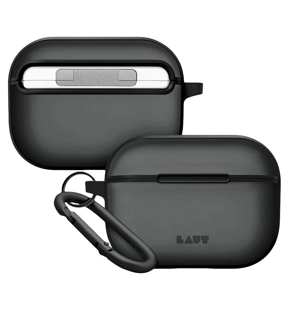 Чохол LAUT HUEX PROTECT для AirPods Pro 1&2 (2022) чорний (L_APP2_HPT_BK)