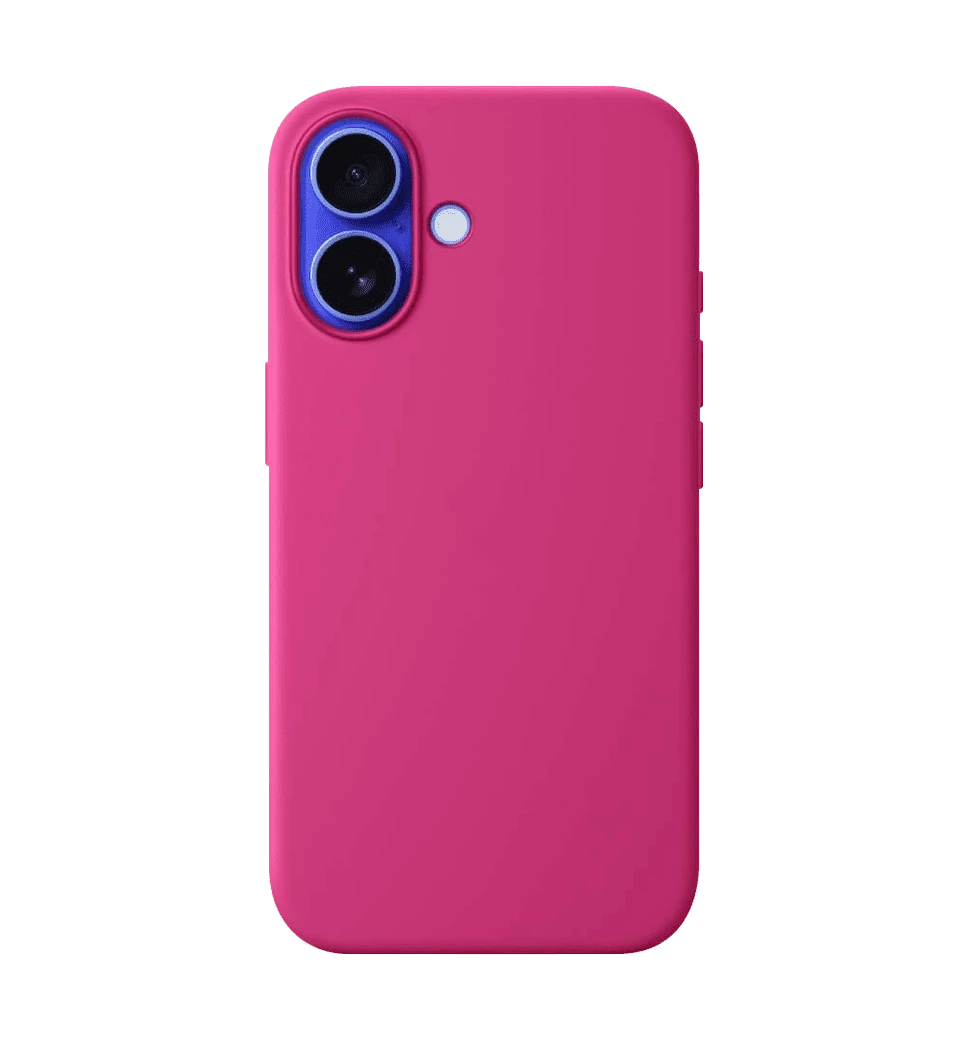 Чохол Monblan для iPhone 16 Magnetic Silicone (Fuchsia)