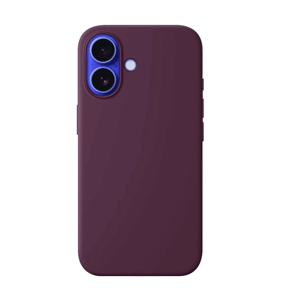 Чохол Monblan для iPhone 16 Magnetic Silicone (Plum)