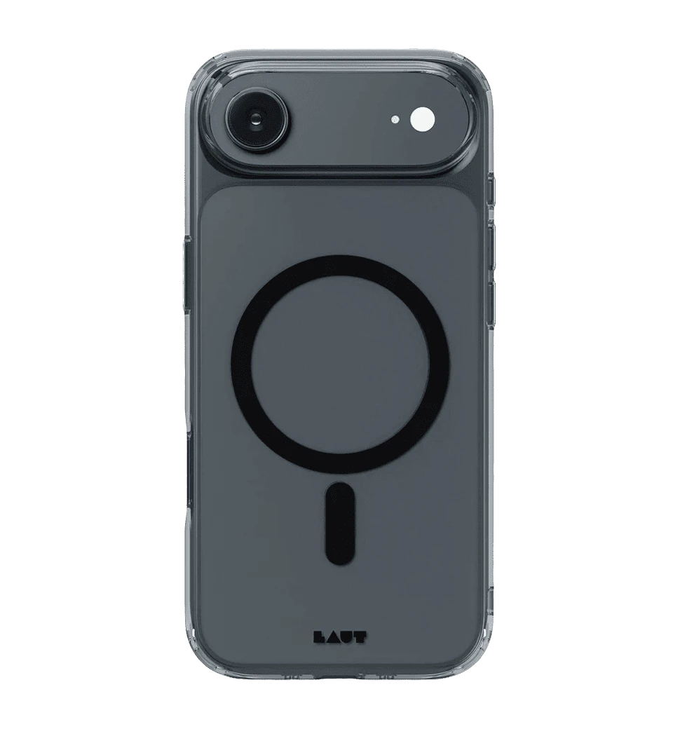 Чохол-накладка LAUT CRYSTAL FLURO для iPhone 17 Air  MagSafe Black (L_IP25C_CF_BK)