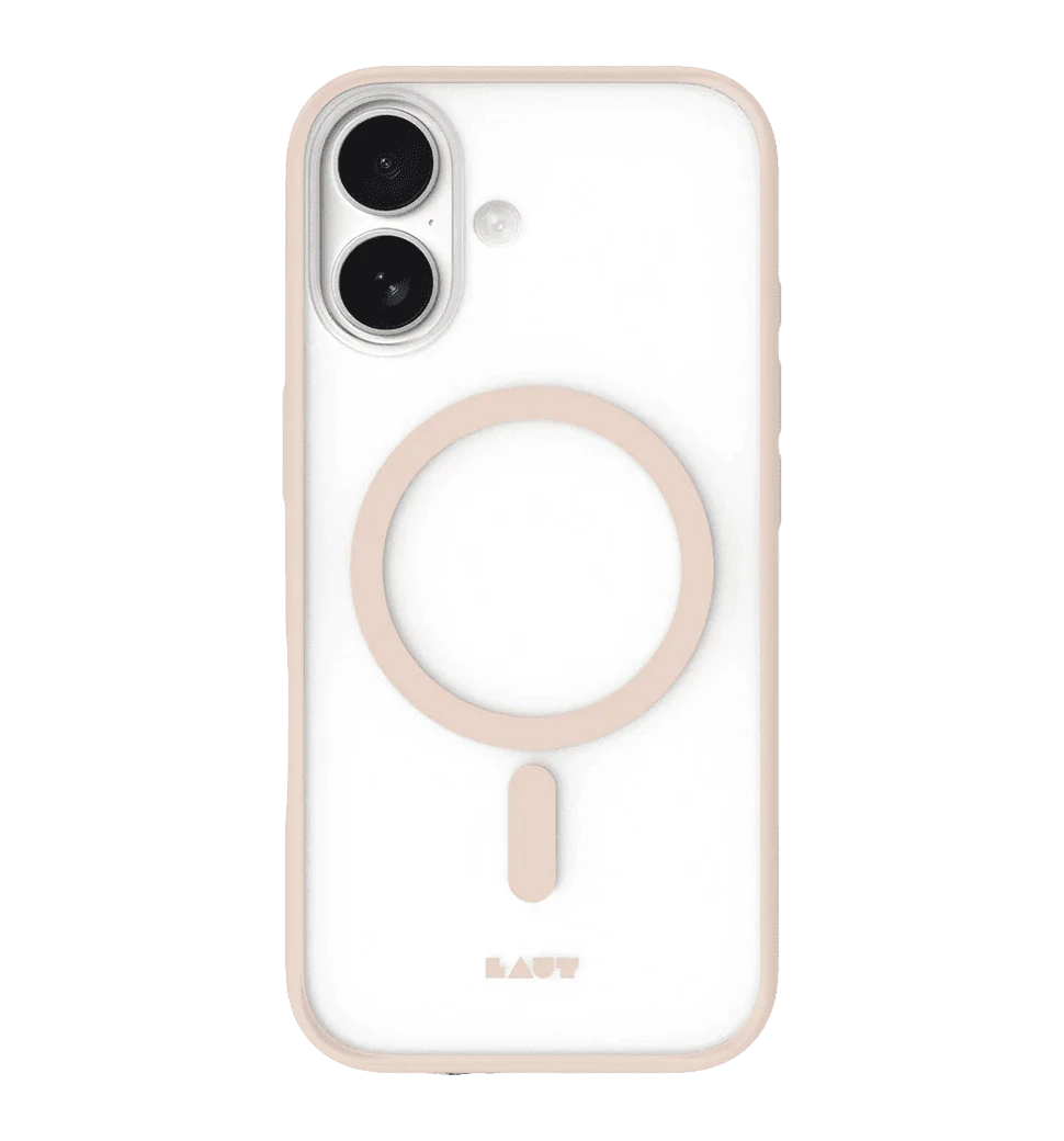 Чохол-накладка LAUT HUEX PROTECT MagSafe для iPhone 17 (Beige Gold)