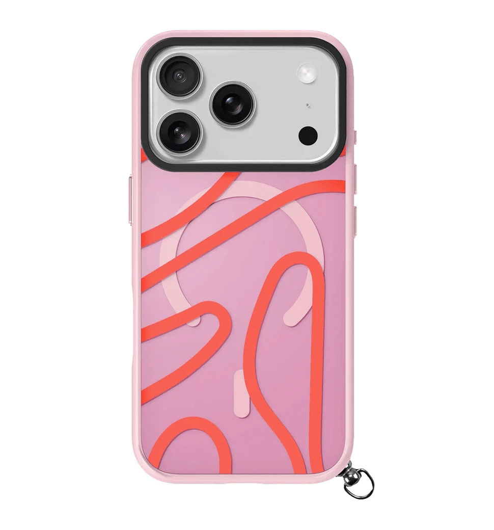 Чохол-накладка LAUT KEYKO POP for iPhone 17 Pro MagSafe Pink (L_IP25B_KP_P)