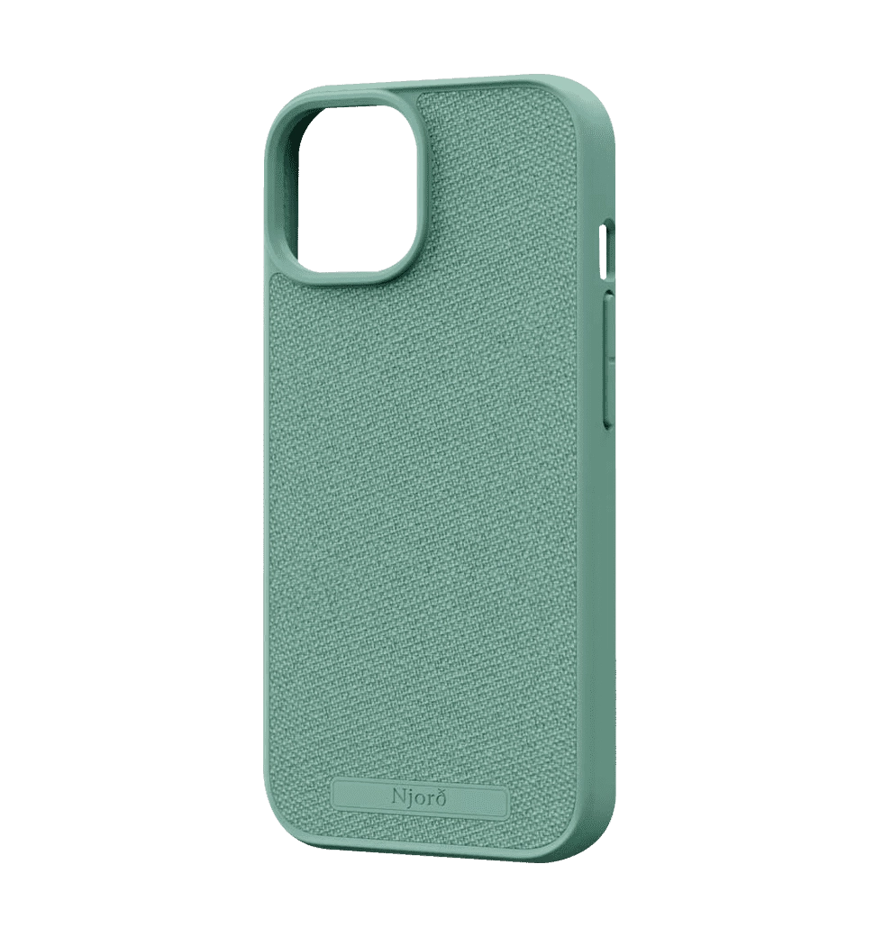 Чохол Njord Fabric MagSafe Case Turquoise for iPhone 15 (NA51FA13)