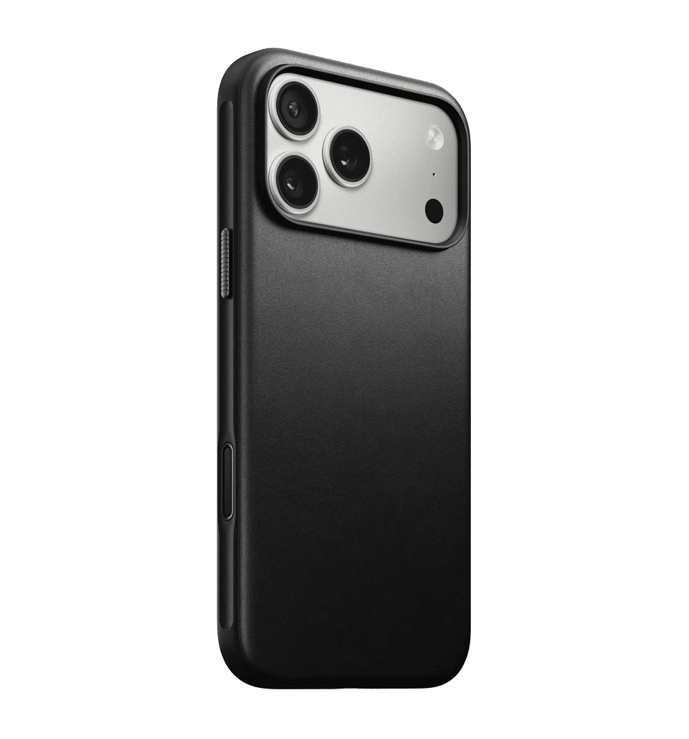 Чохол Nomad Modern Leather Black for iPhone 17 Pro (NM014339858)
