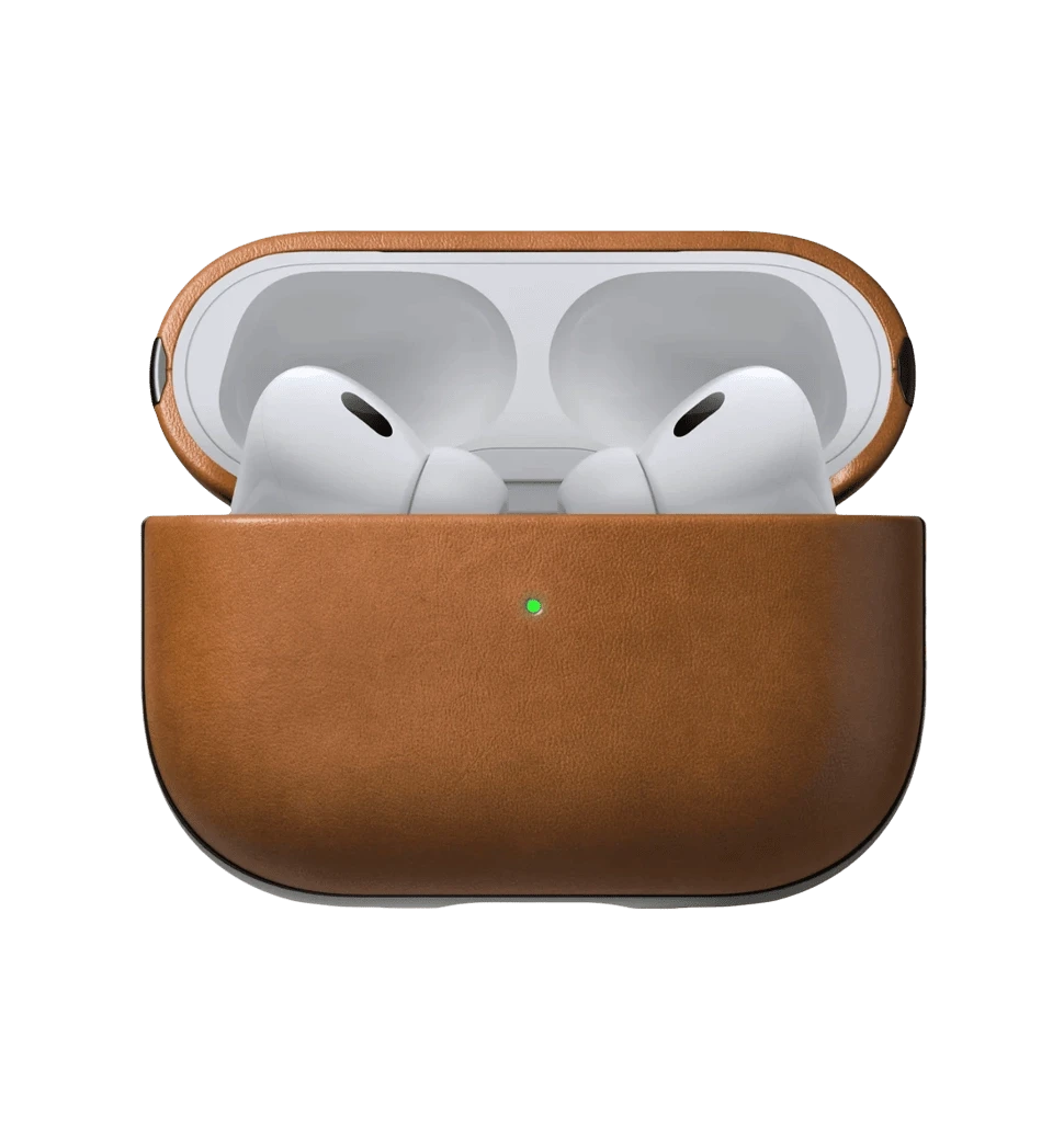 Чехол Nomad Modern Leather English Tan for Airpods Pro 2nd Gen (NM01999485)