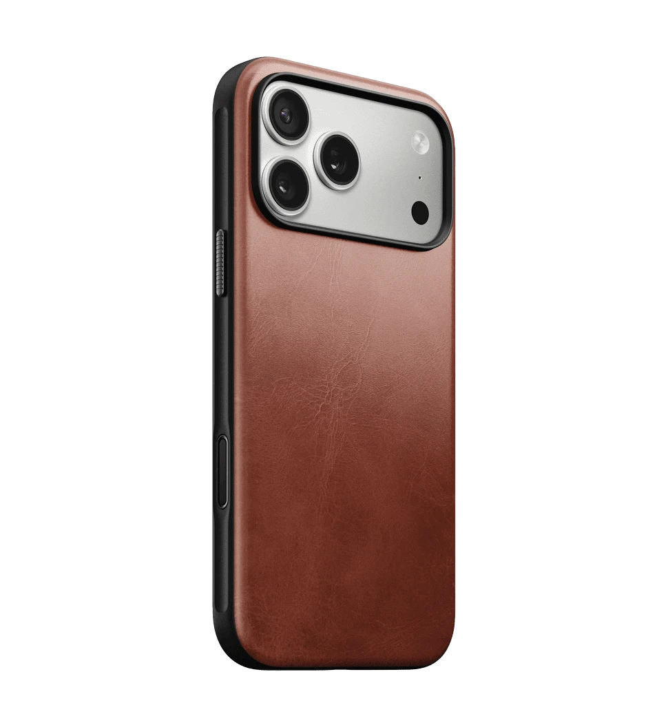 Чехол Nomad Modern Leather Horween Olde Dublin for iPhone 17 Pro (NM014230858)