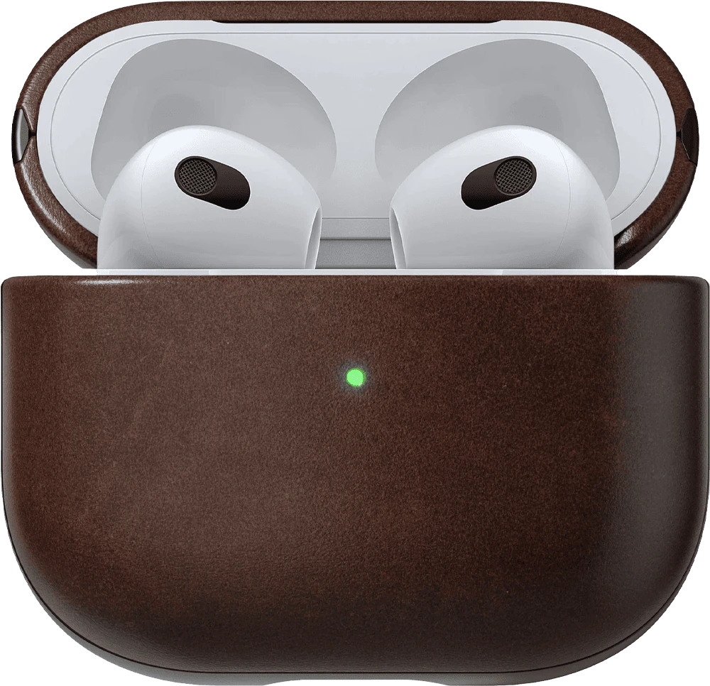 Чохол Nomad Modern Leather Rustic Brown Horween for Airpods Pro 3rd Gen (NM011284858)