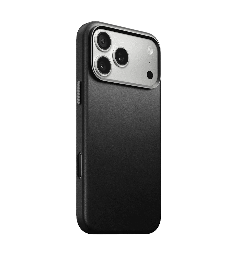 Чохол Nomad Traditional Leather Black for iPhone 17 Pro (NM011956858)