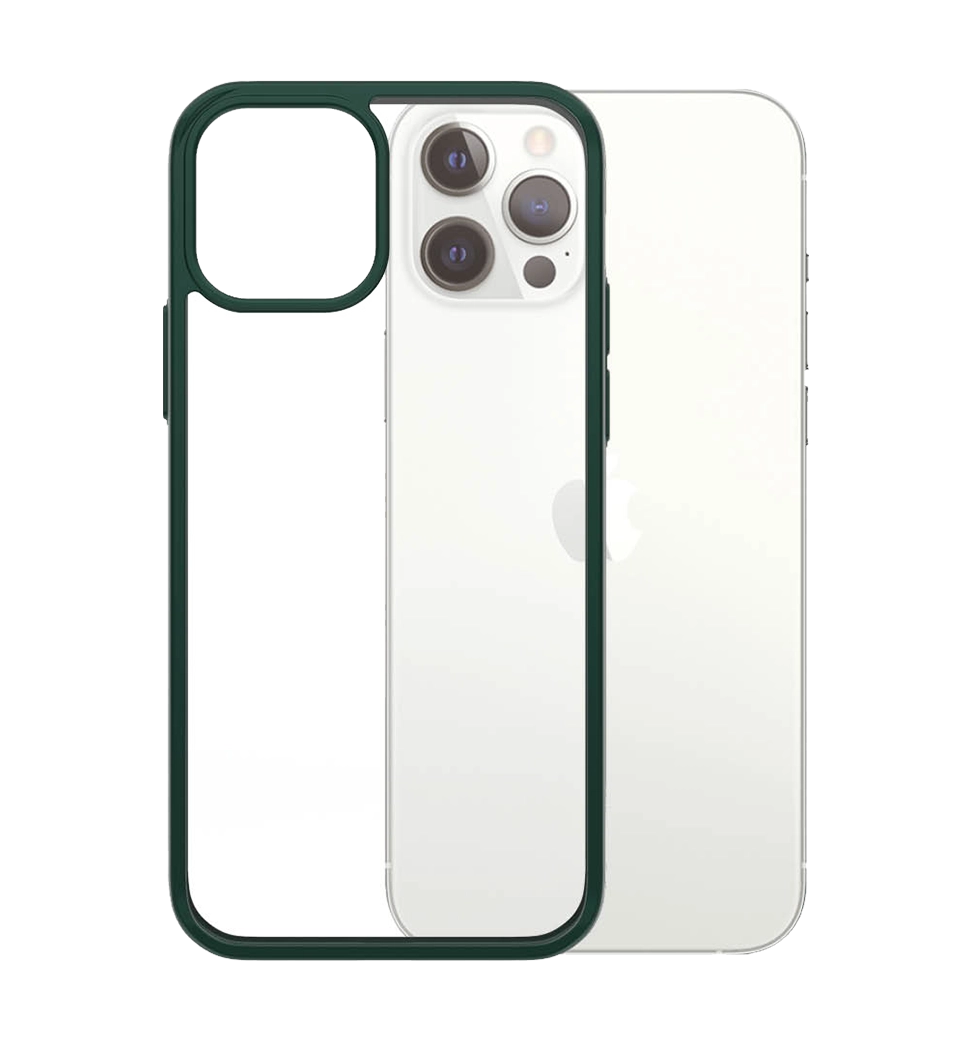 Чохол Panzer ClearCase for Apple iPhone 12/12 Pro Racing Green AB (0268)