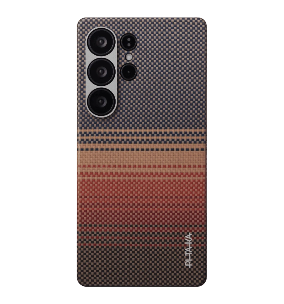 Чохол Pitaka Tactile Woven Case Sunset for Samsung Galaxy S25 Ultra (KS2503U)