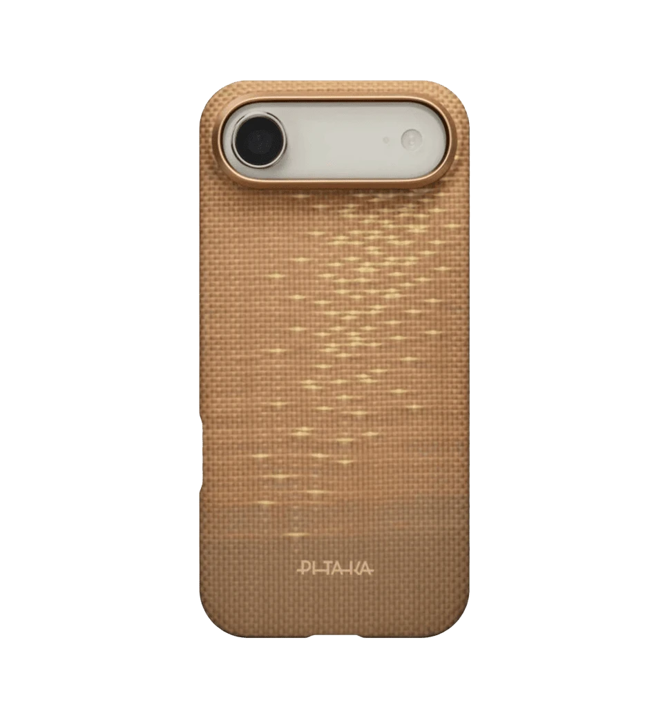 Чехол Pitaka Ultra-Slim Golden Glint for iPhone Air (KI1703AG)