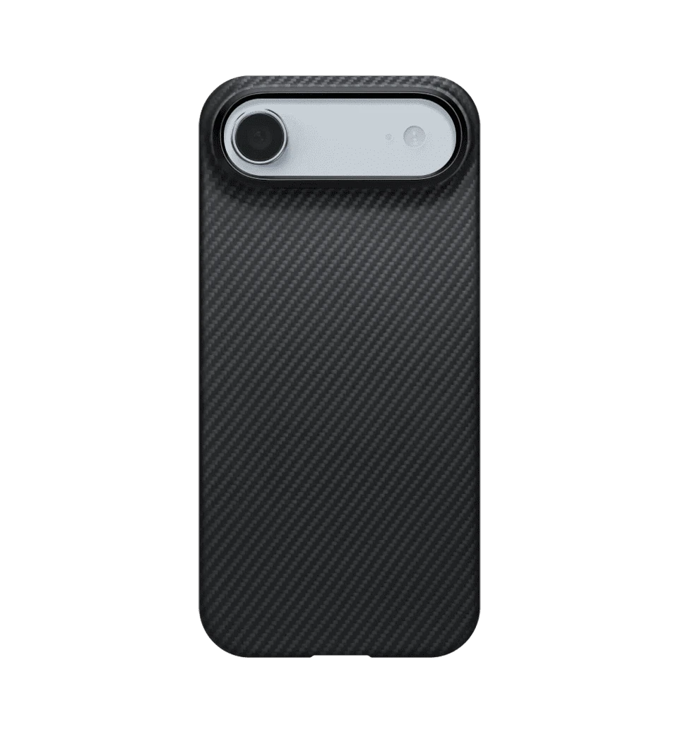 Чехол Pitaka Ultra-Slim Twill Black/Grey for iPhone Air (KI1701BA)