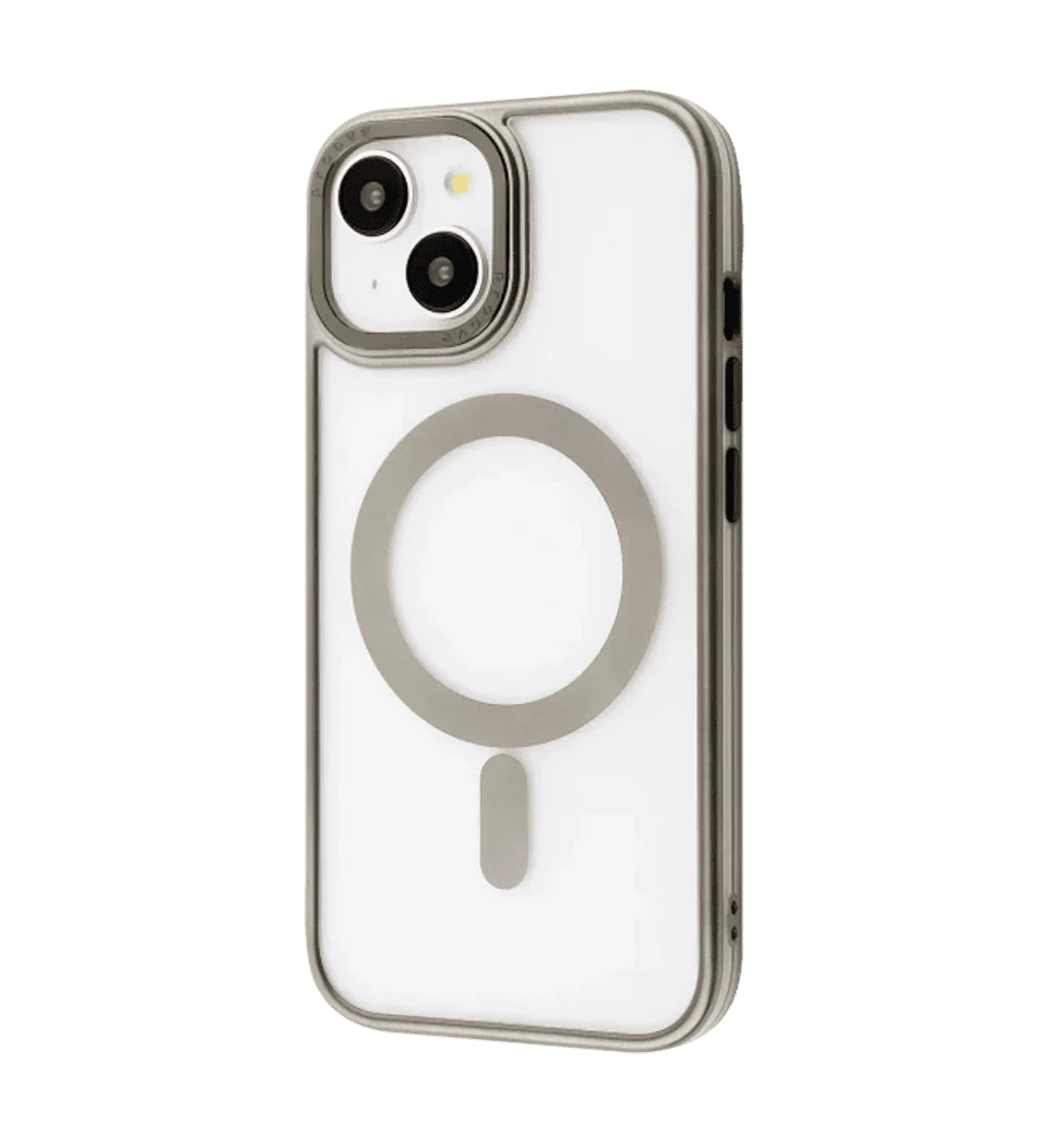 Чохол Proove Blur Case with Magnetic Ring iPhone 14 (natural titanium) подарунок