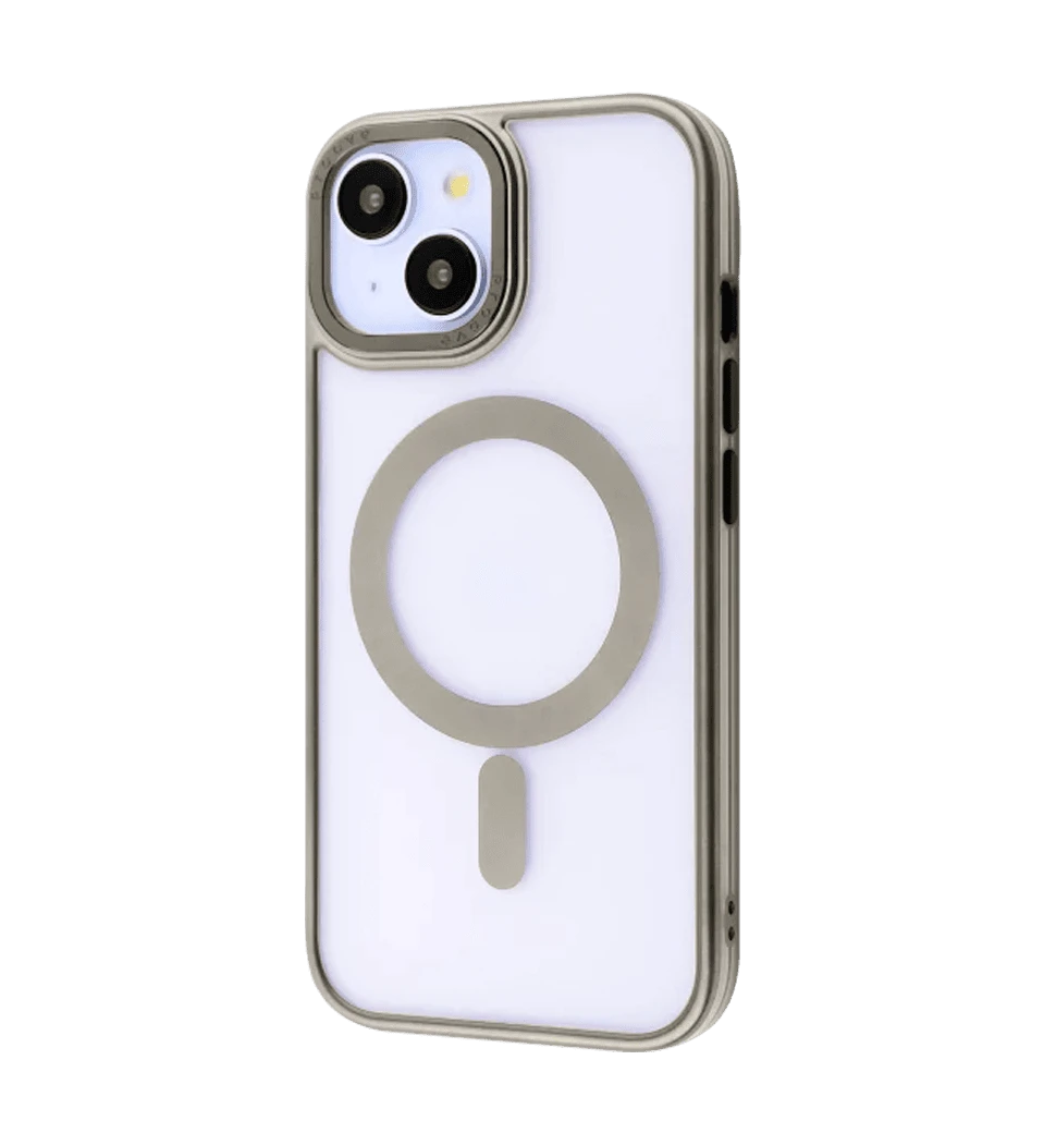 Чохол Proove Blur Case with Magnetic Ring iPhone 15 (natural titanium) подарунок