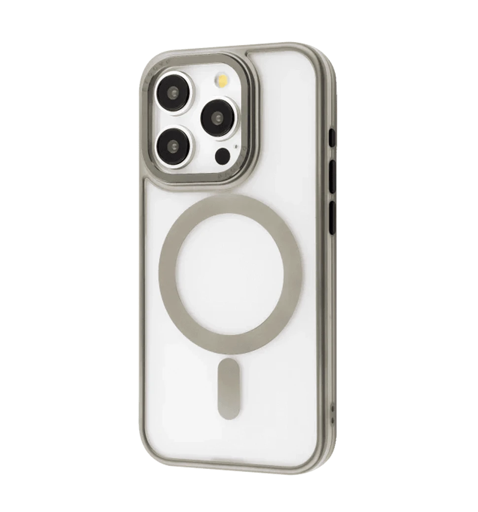 Чохол Proove Blur Case with Magnetic Ring iPhone 15 Pro (natural titanium) подарунок