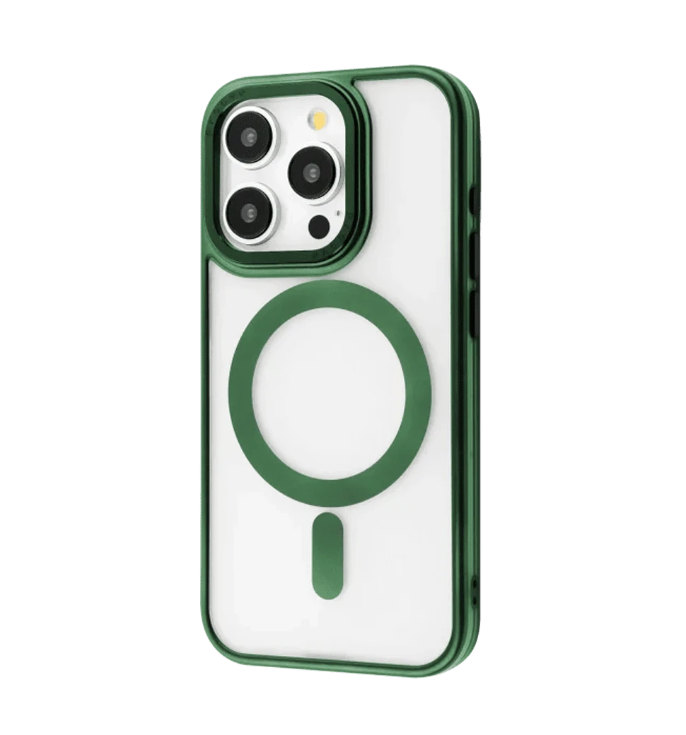 Чехол Proove Blur Case with Magnetic Ring iPhone 16 Pro Max (green) подарок