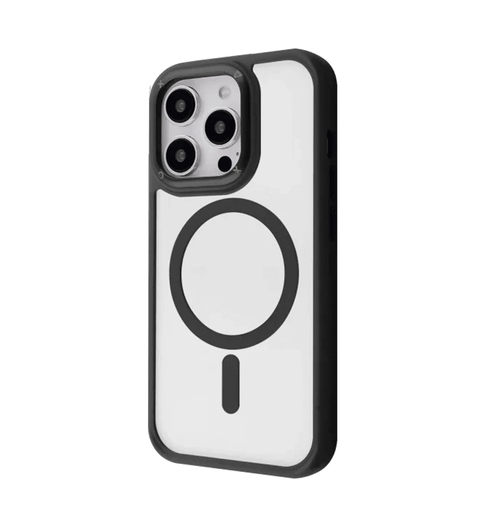 Чохол Proove Clear Essence Case with Magnetic Ring iPhone 14 Pro Max (black) подарунок