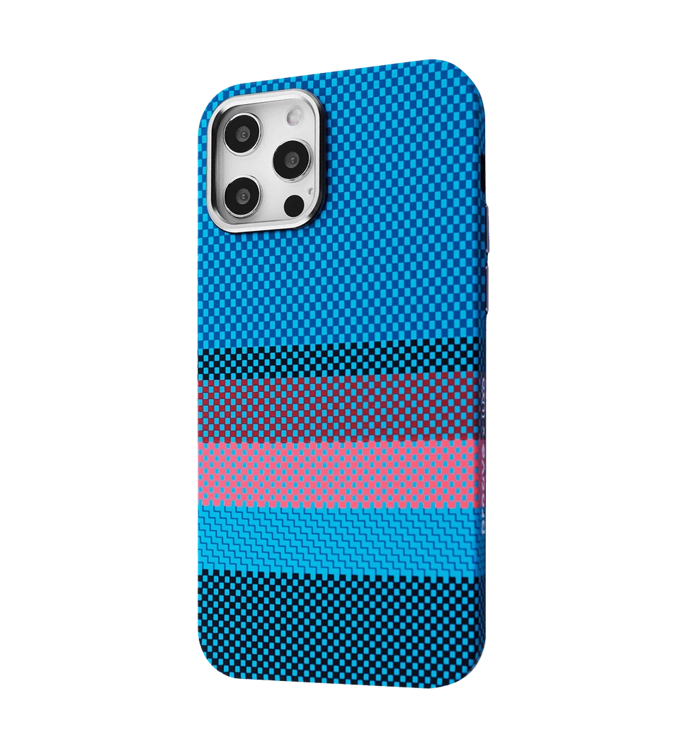 Чохол Proove Gleam Case with Magnetic Ring iPhone 12/12 Pro (blue borders)