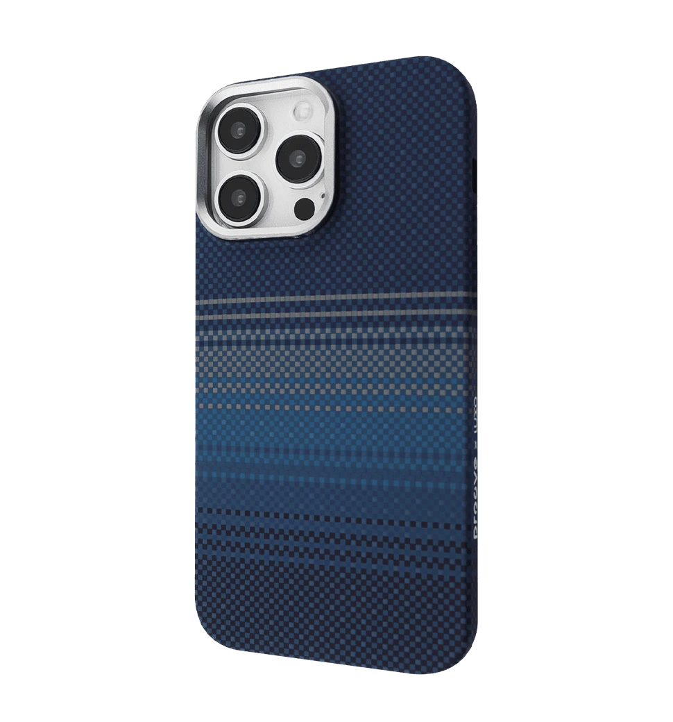 Чохол Proove Gleam Case with Magnetic Ring iPhone 13 Pro (blue stripes)