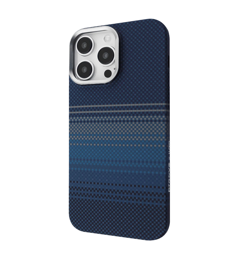 Чехол Proove Gleam Case with Magnetic Ring iPhone 15 Pro (blue stripes)