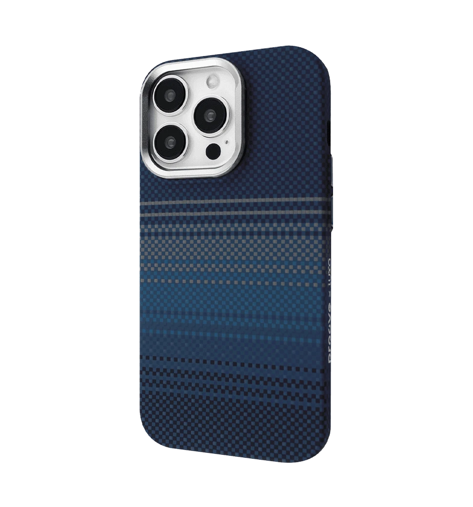 Чохол Proove Gleam Case with Magnetic Ring iPhone 16 Pro (blue stripes)