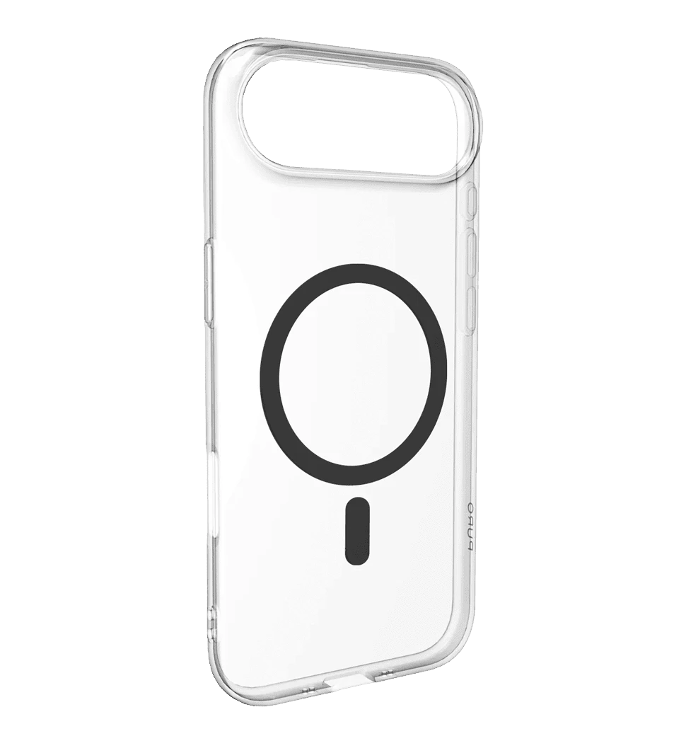 Чохол Puro Cover in TPU+PC "LITE MAG" with Magsafe for iPhone 17 Air Transparent  Black (PUIPC1766LITEMBLK)