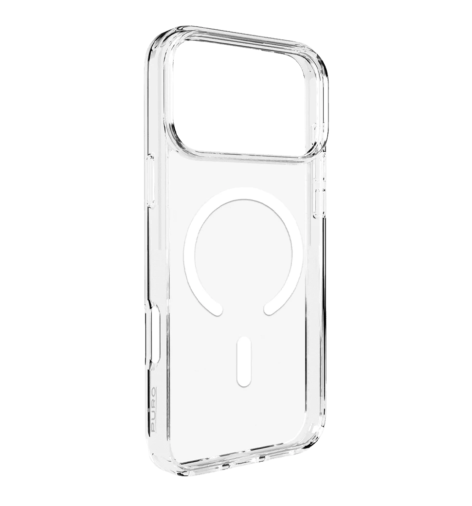 Чохол Puro Cover in TPU+PC "LITE MAG" with Magsafe for iPhone 17 Pro Max Transparent (PUIPC17P69LITEMAGTR)