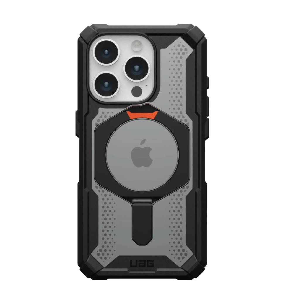 Чохол UAG для iPhone 15 Pro, Plasma XTE Magsafe, Black/Orange (114442114097)