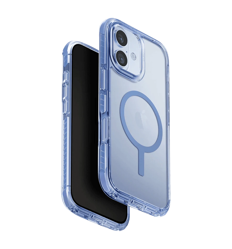 Чехол UNIQ Combat iPhone 17 Magclick Charging синий UNIQ-IP6.3(2025)- COMMMBLU 8886463694084