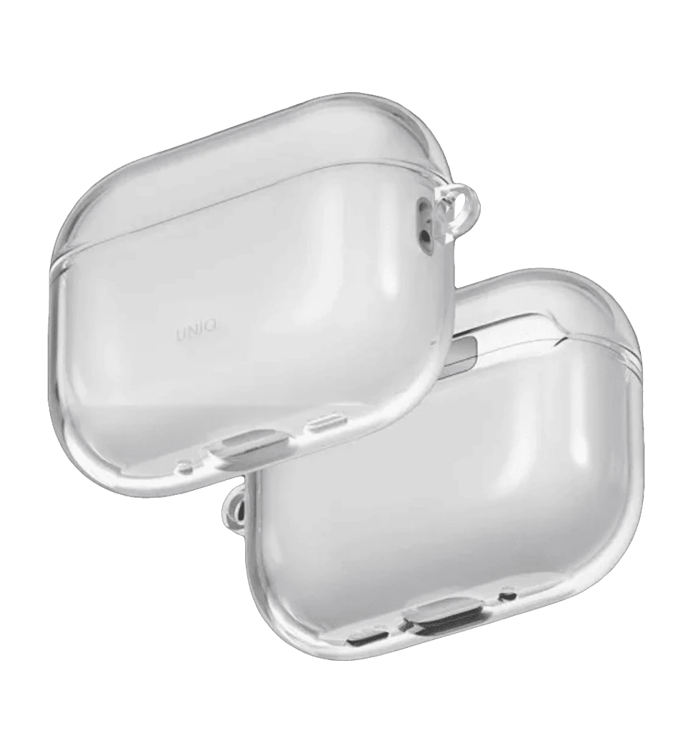 Чехол UNIQ Glase do AirPods Pro 3 Transparent  (UNIQ-AIRPODSPRO3-GLSGCLR)